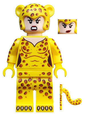 LEGO Minifigura Cheetah, DC Super Heroes (Minifigure Only without Stand and Accessories) - Collectible Minifigures — imagen BrickLink