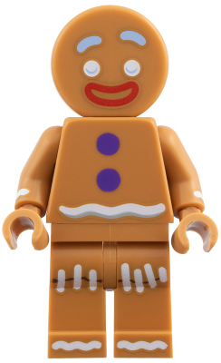 LEGO Minifigura Gingy, Shrek (Minifigure Only without Stand and Accessories) - Collectible Minifigures — imagen BrickLink