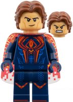 LEGO Minifigura Miguel O'Hara / Spider-Man 2099, Spider-Man Across the Spider-Verse (Minifigure Only without Stand and Accessories) - Collectible Minifigures — imagen BrickLink