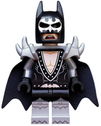 LEGO Minifigura Glam Metal Batman, The LEGO Batman Movie, Series 1 (Minifigure Only without Stand and Accessories) - Collectible Minifigures — imagen BrickLink