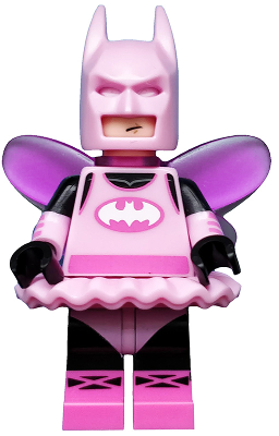 LEGO Minifigura Fairy Batman, The LEGO Batman Movie, Series 1 (Minifigure Only without Stand and Accessories) - Collectible Minifigures — imagen BrickLink
