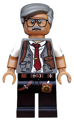LEGO Minifigura Commissioner Gordon, The LEGO Batman Movie, Series 1 (Minifigure Only without Stand and Accessories) - Collectible Minifigures — imagen BrickLink