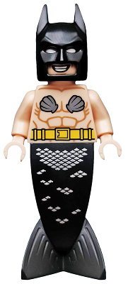 LEGO Minifigura Mermaid Batman, The LEGO Batman Movie, Series 2 (Minifigure Only without Stand and Accessories) - Collectible Minifigures — imagen BrickLink