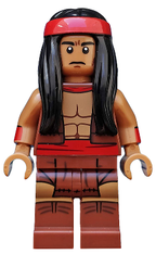 LEGO Minifigura Apache Chief, The LEGO Batman Movie, Series 2 (Minifigure Only without Stand and Accessories) - Collectible Minifigures — imagen BrickLink