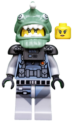 LEGO Minifigura Shark Army Angler, The LEGO Ninjago Movie (Minifigure Only without Stand and Accessories) - Collectible Minifigures — imagen BrickLink