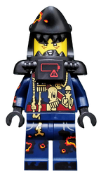 LEGO Minifigura Shark Army Great White, The LEGO Ninjago Movie (Minifigure Only without Stand and Accessories) - Collectible Minifigures — imagen BrickLink
