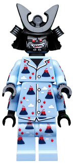 LEGO Minifigura Volcano Garmadon, The LEGO Ninjago Movie (Minifigure Only without Stand and Accessories) - Collectible Minifigures — imagen BrickLink