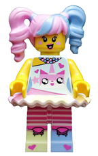LEGO Minifigura N-POP Girl, The LEGO Ninjago Movie (Minifigure Only without Stand and Accessories) - Collectible Minifigures — imagen BrickLink
