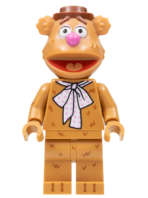 Fozzie Bear, The Muppets (Minifigure Only without Stand and Accessories) - BrickLink - DagaBlocks