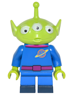 LEGO Minifigura Alien, Disney Series 1 - Collectible Minifigures — imagen BrickLink