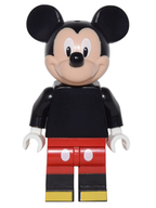 Mickey Mouse, Disney, Series 1 (Minifigure Only without Stand and Accessories) - BrickLink - DagaBlocks