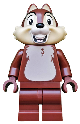 LEGO Minifigura Chip, Disney, Series 2 (Minifigure Only without Stand and Accessories) - Collectible Minifigures — imagen BrickLink