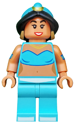 LEGO Minifigura Jasmine, Disney, Series 2 (Minifigure Only without Stand and Accessories) - Collectible Minifigures — imagen BrickLink
