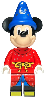 LEGO Minifigura Sorcerer's Apprentice Mickey, Disney 100 - Collectible Minifigures — imagen BrickLink
