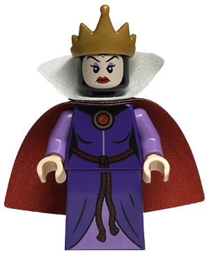 LEGO Minifigura The Queen, Disney 100 - Collectible Minifigures — imagen BrickLink