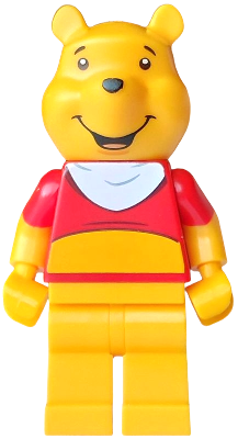 LEGO Minifigura Winnie the Pooh - White Bib - Disney — imagen BrickLink