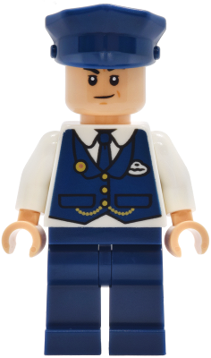 LEGO Minifigura Main Street, U.S.A. Fire Department Chief - Disney — imagen BrickLink