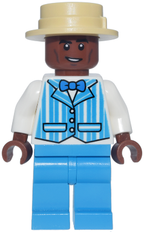 LEGO Minifigura Dapper Dans Quartet Member - Dark Azure Suit - Disney — imagen BrickLink