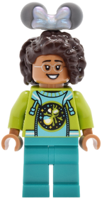 LEGO Minifigura Main Street, U.S.A. Park Guest Female - Disney — imagen BrickLink