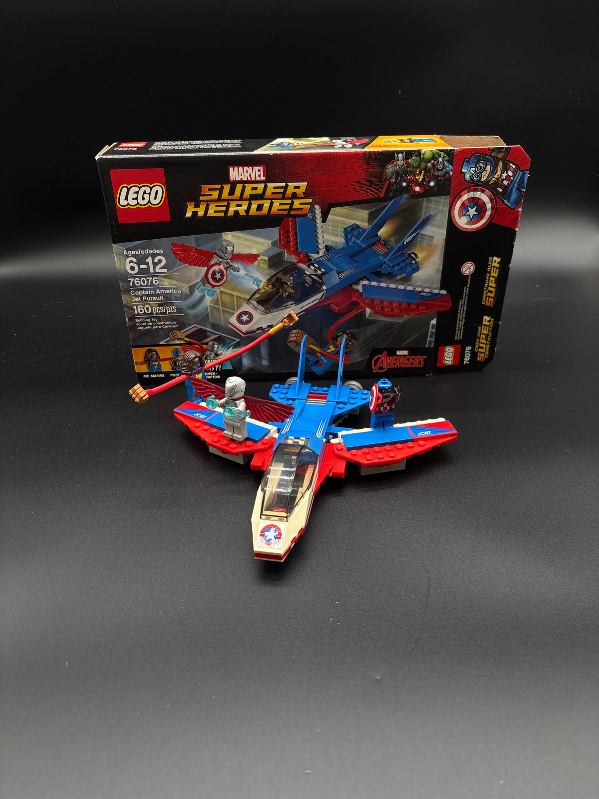 Captain America Jet Pursuit — frente