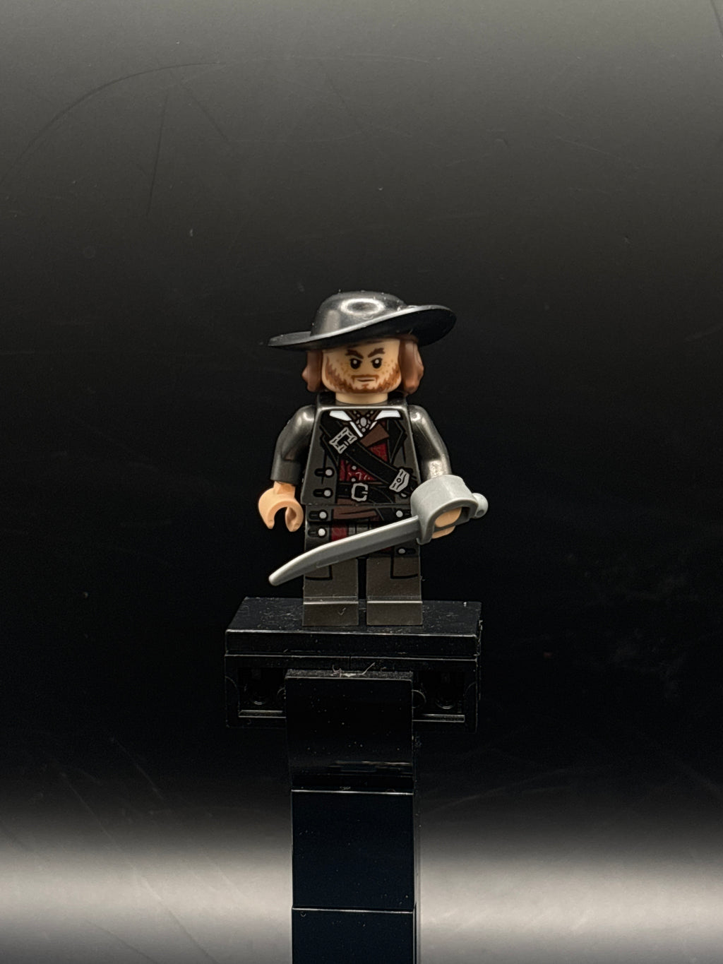Hector Barbossa - Pearl Dark Gray Coat — frente