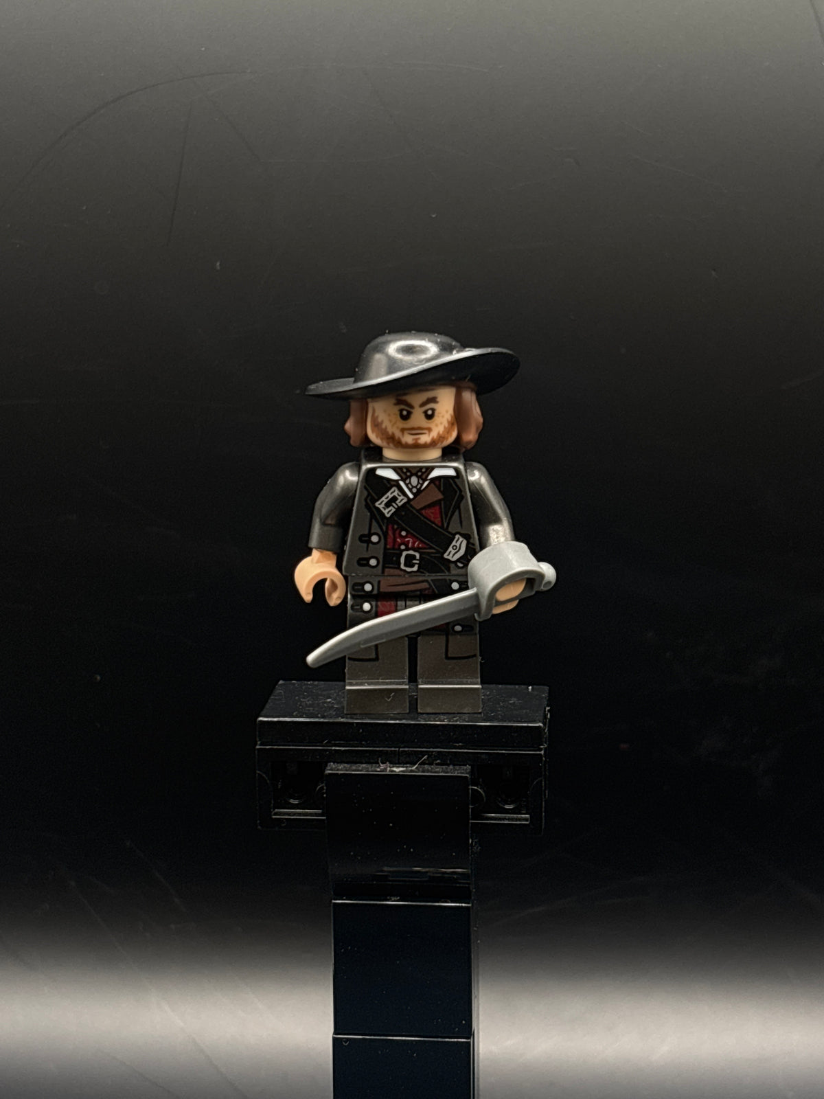 Hector Barbossa - Pearl Dark Gray Coat — frente