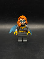 Batgirl - Minifigure, Dark Bluish Gray Suit (Rebirth) — frente
