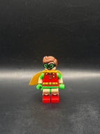 Robin - Green Glasses, Smile / Scared Pattern — frente