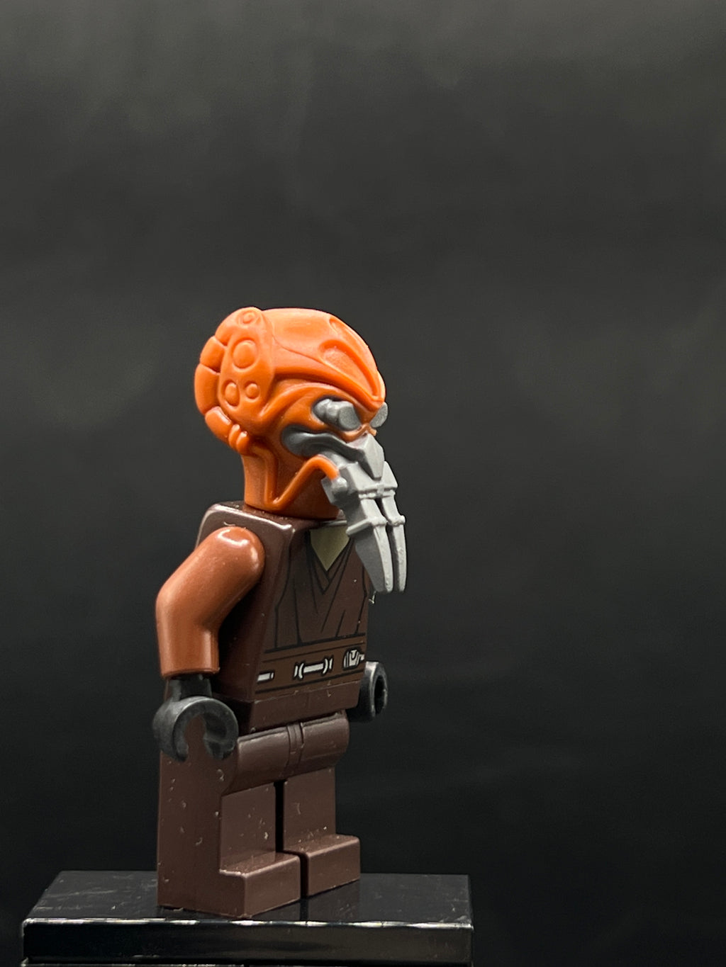 Plo Koon - Dark Brown Robe, Dark Tan Shirt — costado