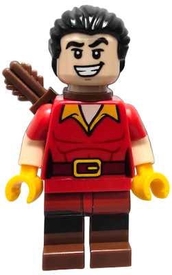 LEGO Minifigura Gaston - Quiver - Disney — imagen BrickLink