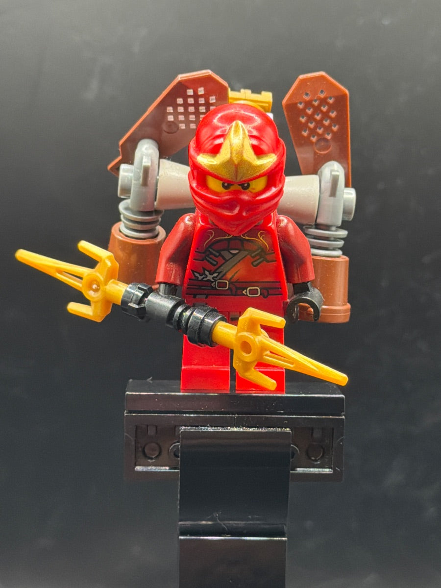 LEGO Minifigura Kai ZX - Ninja Rocket Pack - NINJAGO — frente