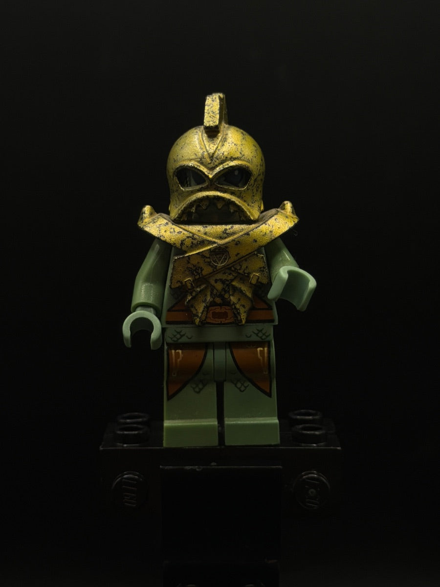 LEGO Minifigura Atlantis Portal Emperor - Atlantis — frente