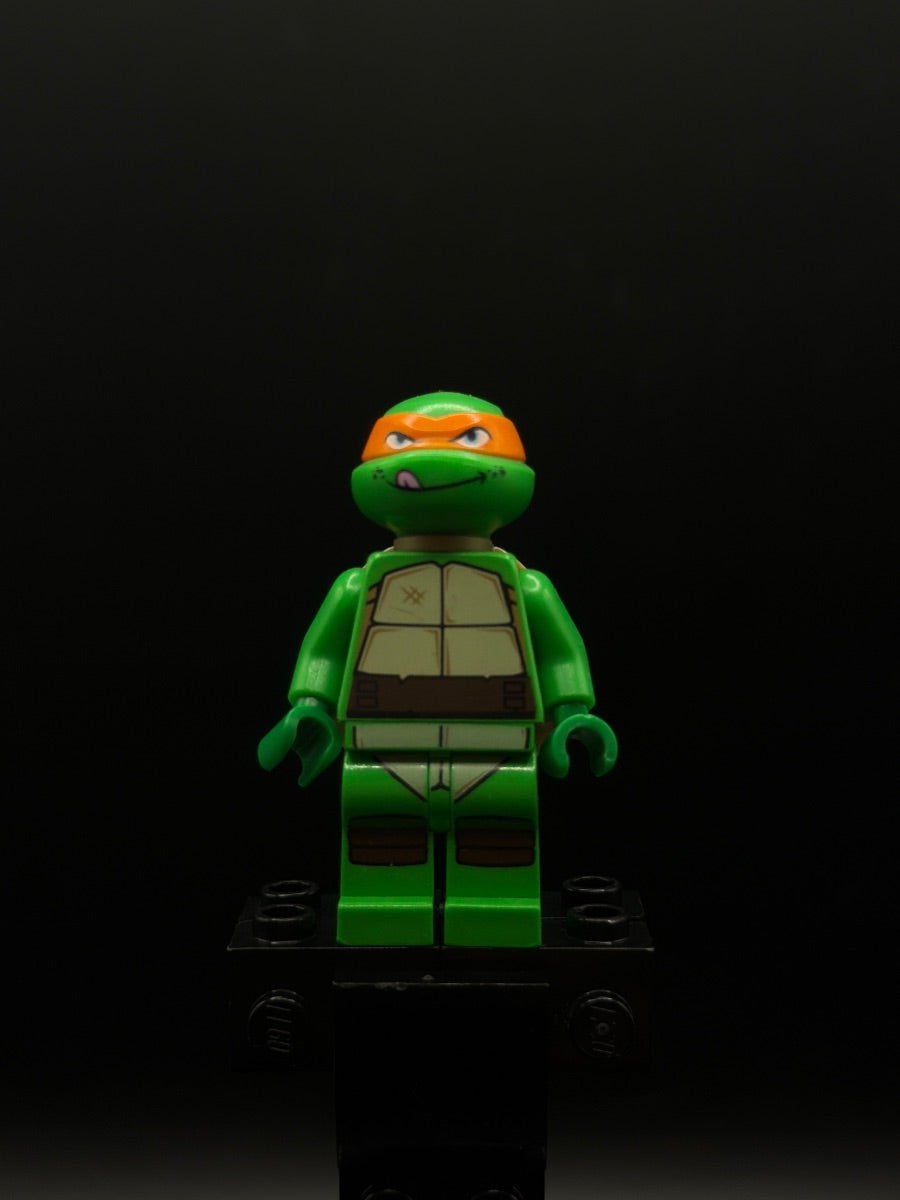 LEGO Minifigura Michelangelo - Teenage Mutant Ninja Turtles — frente