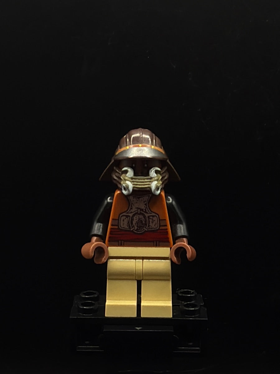 LEGO Minifigura Lando Calrissian Skiff Guard, Tan Hips - Star Wars — frente