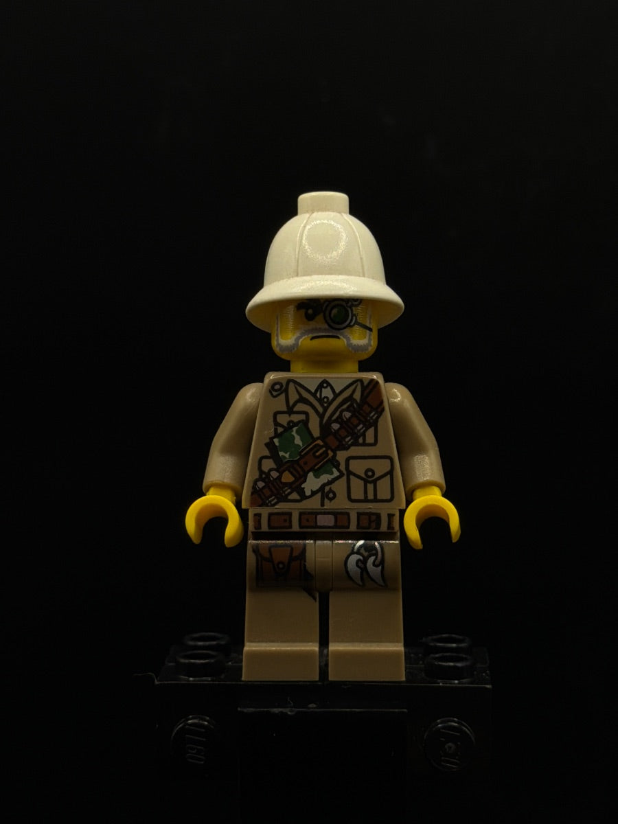 LEGO Minifigura Major Quinton Steele - Monster Fighters — frente