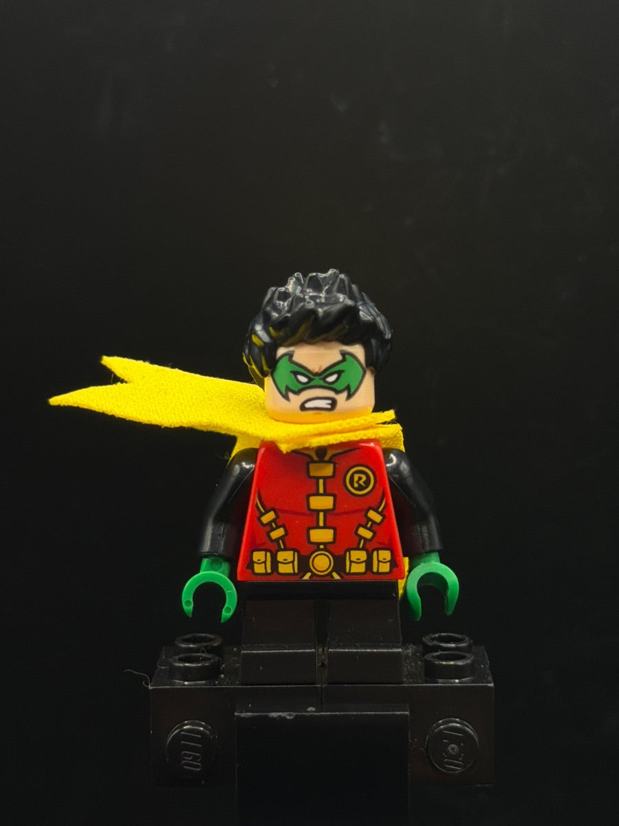 LEGO Minifigura Robin - Neck Bracket - DC — frente