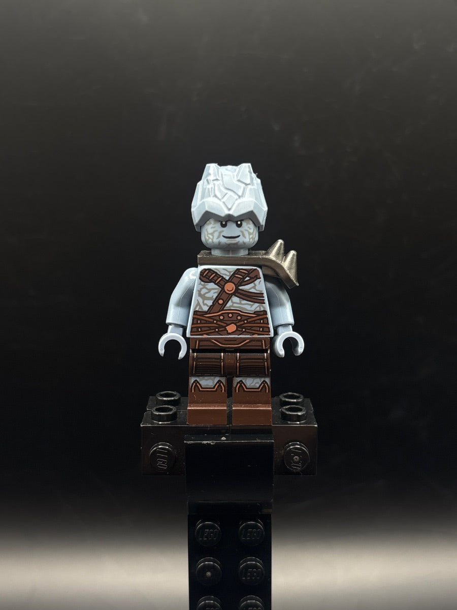 LEGO Minifigura Korg - Shoulder Armor Pad - Marvel — frente