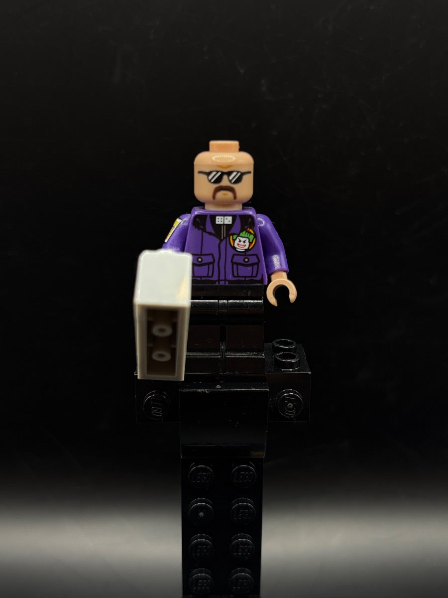 LEGO Minifigura Lawrence The Boombox Goon - DC — frente
