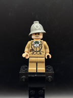 LEGO Minifigura Professor Henry Jones Sr. - Indiana Jones — frente
