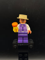 LEGO Minifigura Dapper Dans Quartet Member - Dark Purple Suit - Disney — frente