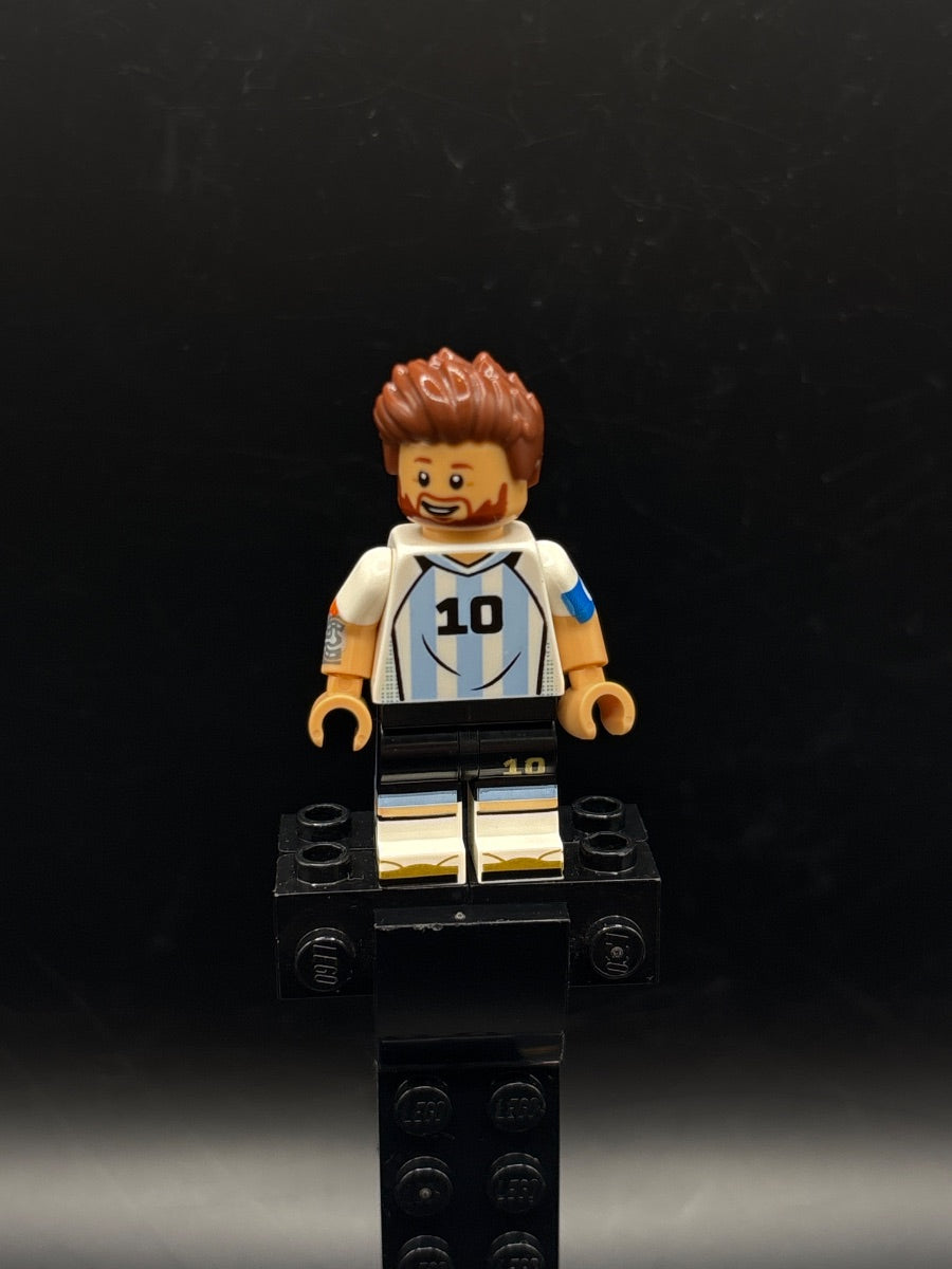 LEGO Minifigura Lionel Messi - Editions — frente