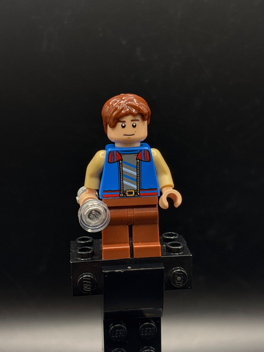 LEGO Minifigura Will Byers - Blue Jacket, Reddish Brown Legs - Stranger Things — frente