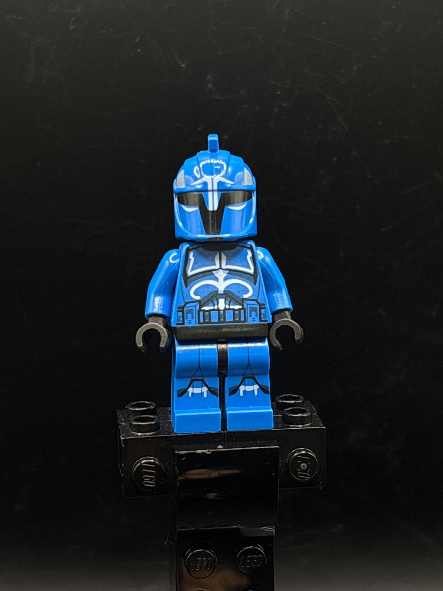 LEGO Minifigura Senate Commando Captain - Star Wars — frente