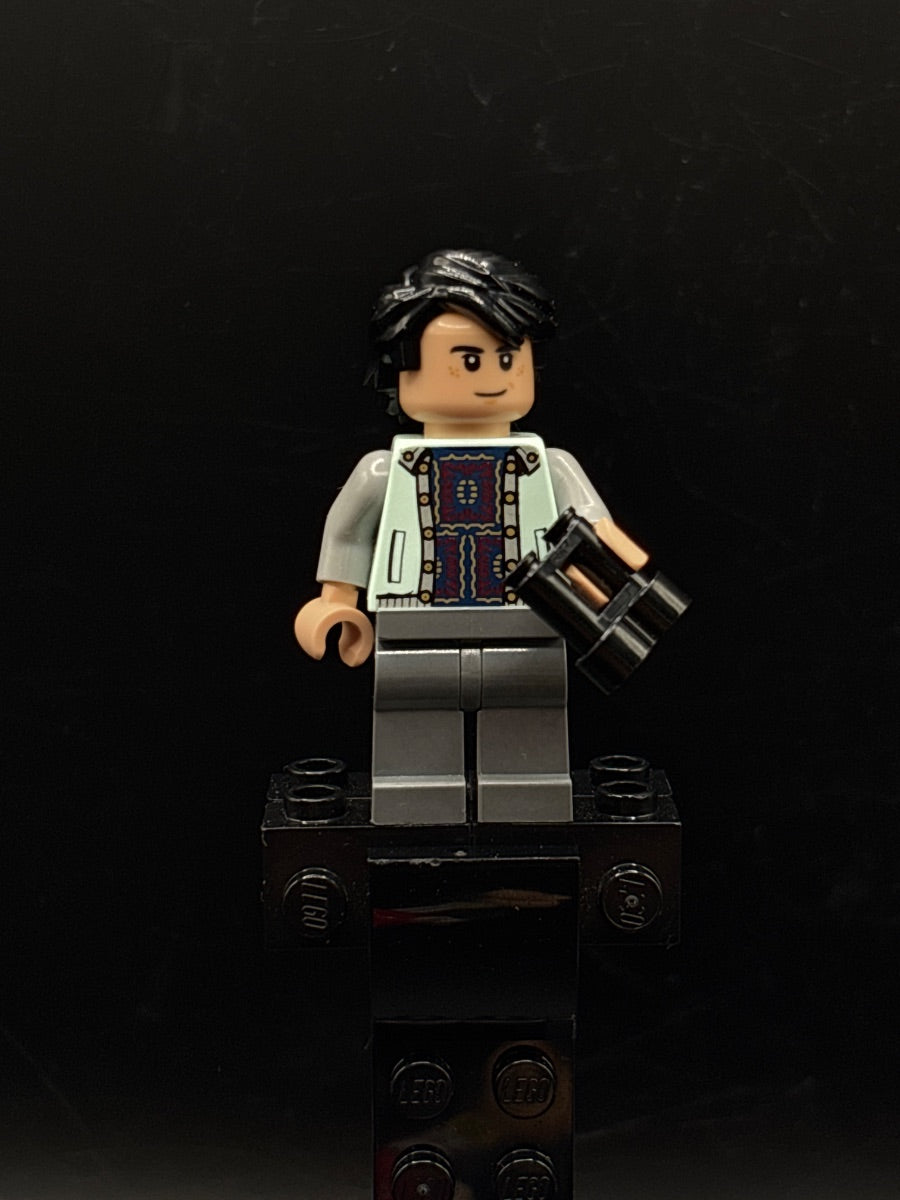 LEGO Minifigura Mike Wheeler Light Aqua Jacket - Stranger Things — frente