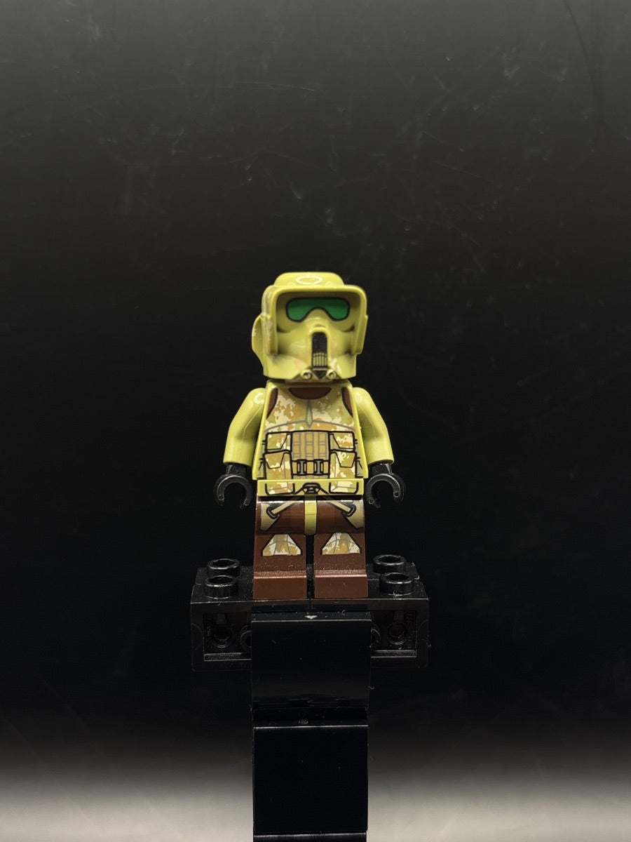 LEGO Minifigura Clone Scout Trooper, 41st Elite Corps (Phase 2) - Star Wars — frente
