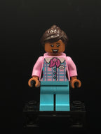 LEGO Minifigura Main Street, U.S.A. Popcorn Seller - Disney — frente