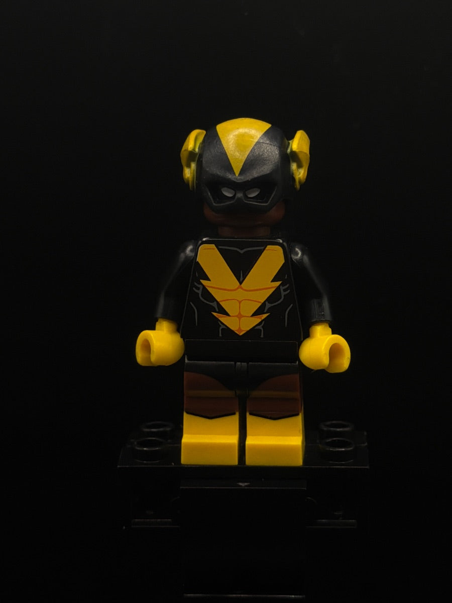 LEGO Minifigura Black Vulcan - The LEGO Batman Movie — frente