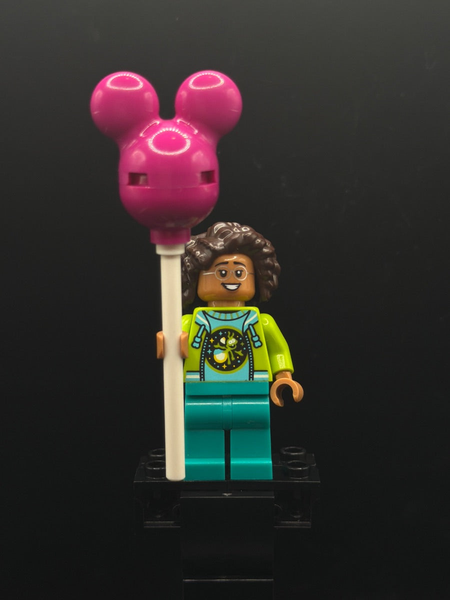 LEGO Minifigura Main Street, U.S.A. Park Guest Female - Disney — frente