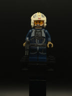 LEGO Minifigura Rebel Pilot U-wing / Y-wing - Star Wars — frente