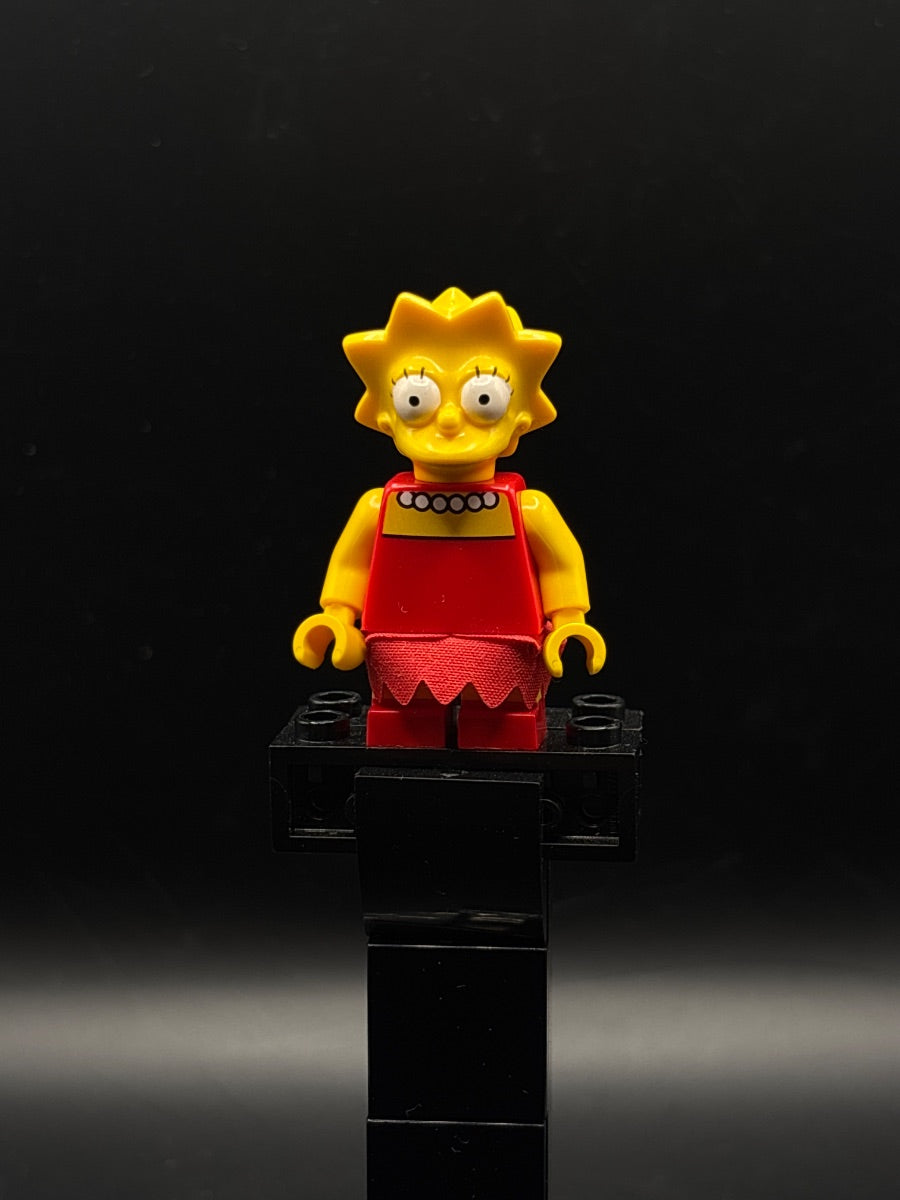 LEGO Minifigura Lisa Simpson - The Simpsons — frente